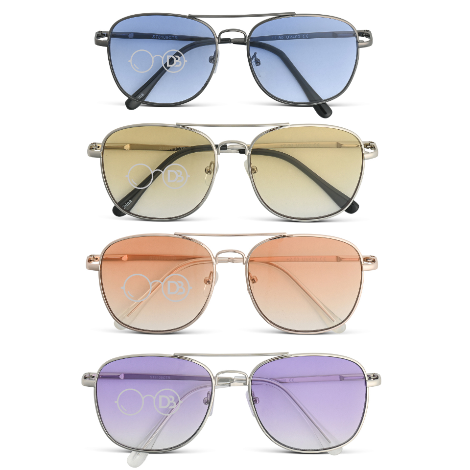 Tinted Reading Glasses Zone