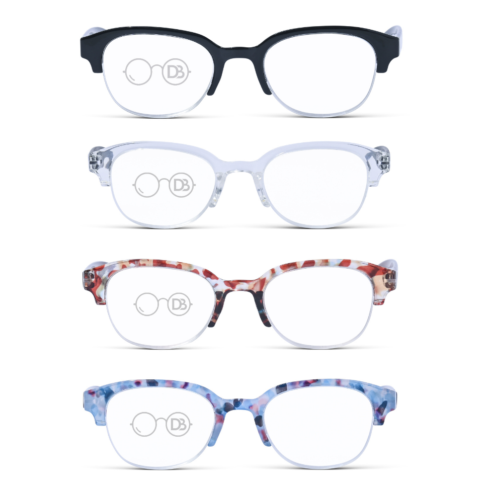 Buy Eyekepper 4-pack Rimless Reading Glasses Blue Light Blocking