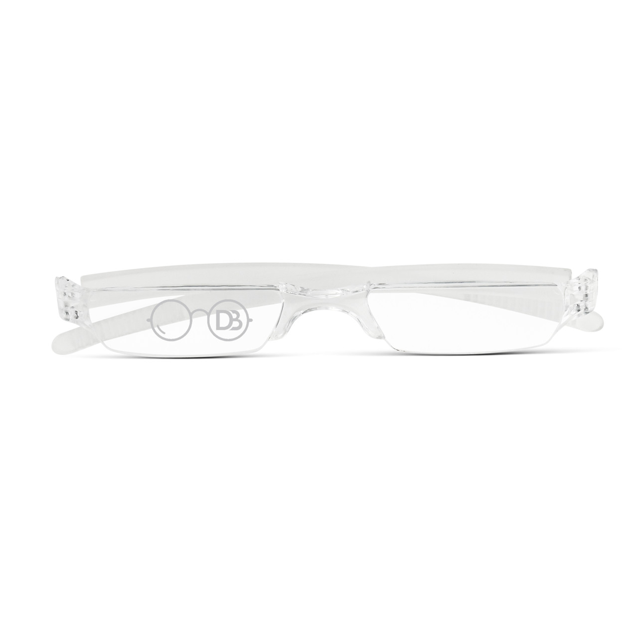 Clear Frame Rimless Reading Glasses Peyton - Main Image