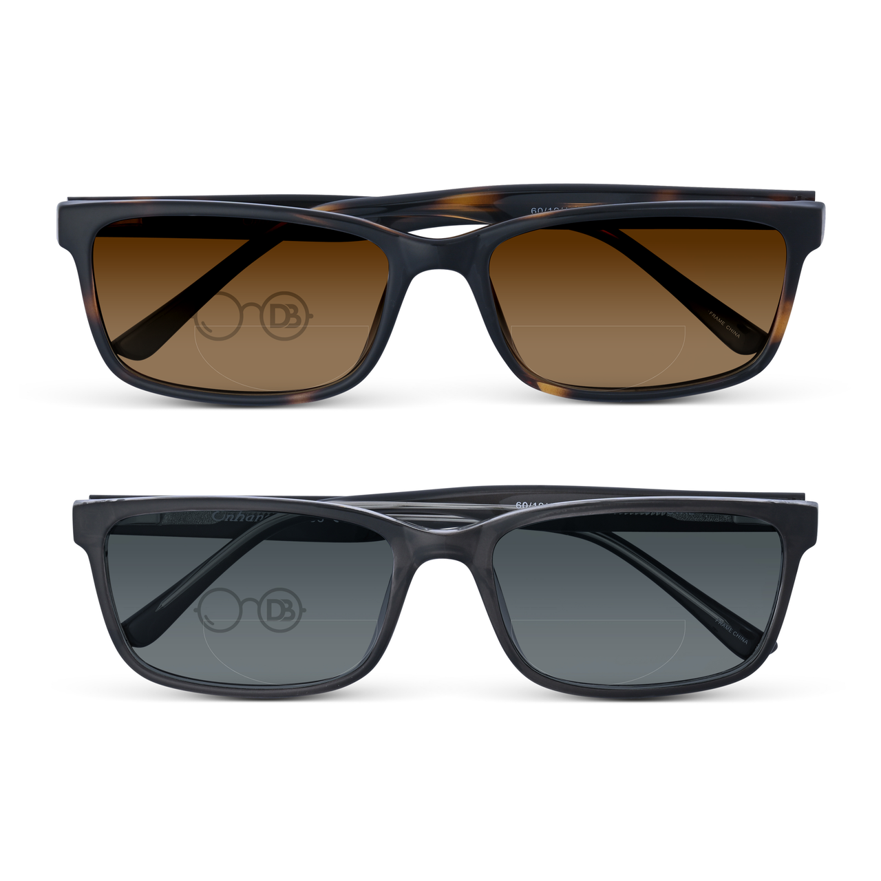 XXL Rectangle Reading Sunglasses - Sharp