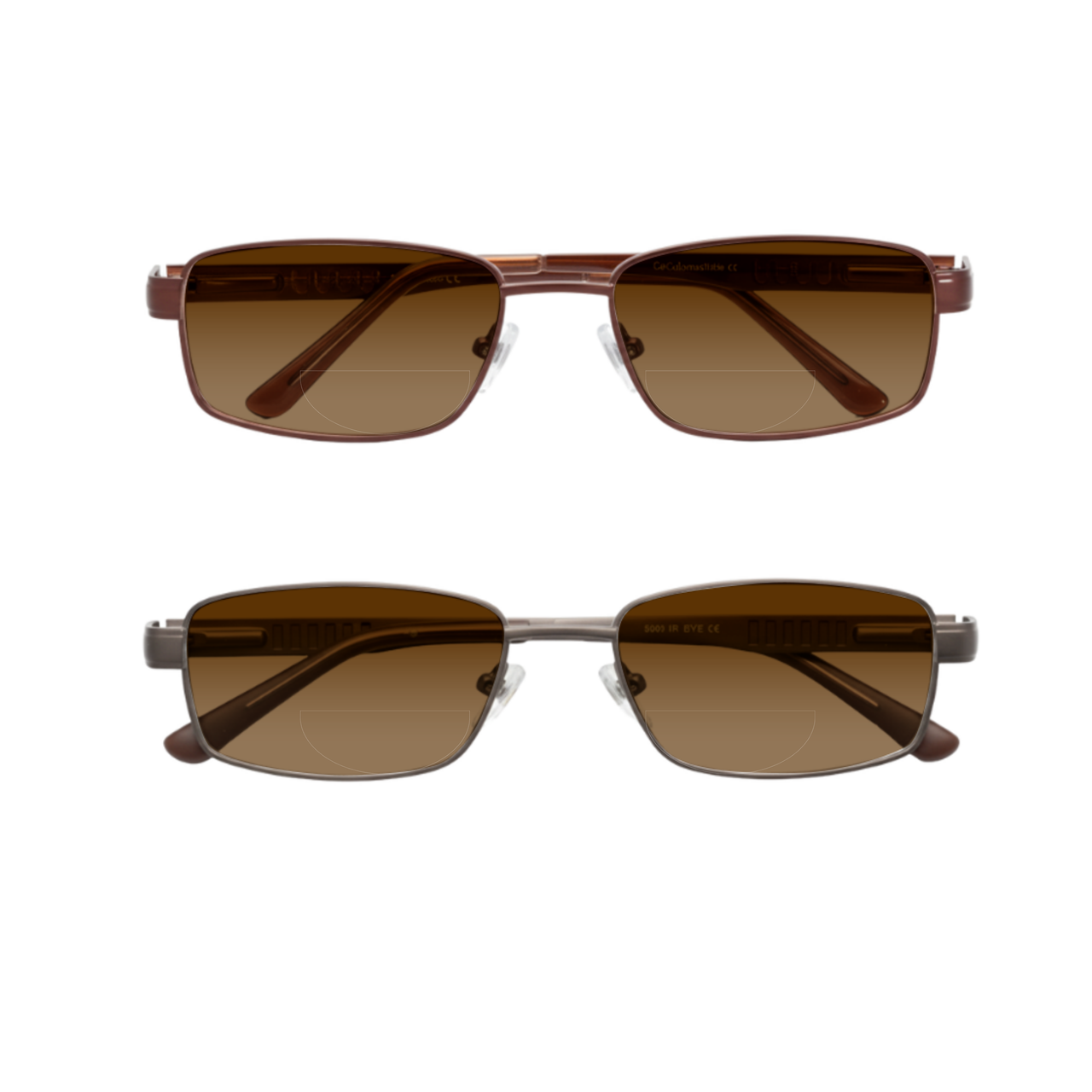 by lassen frame 14センチ XL Metal Men's Rectangular Readers - Main Event