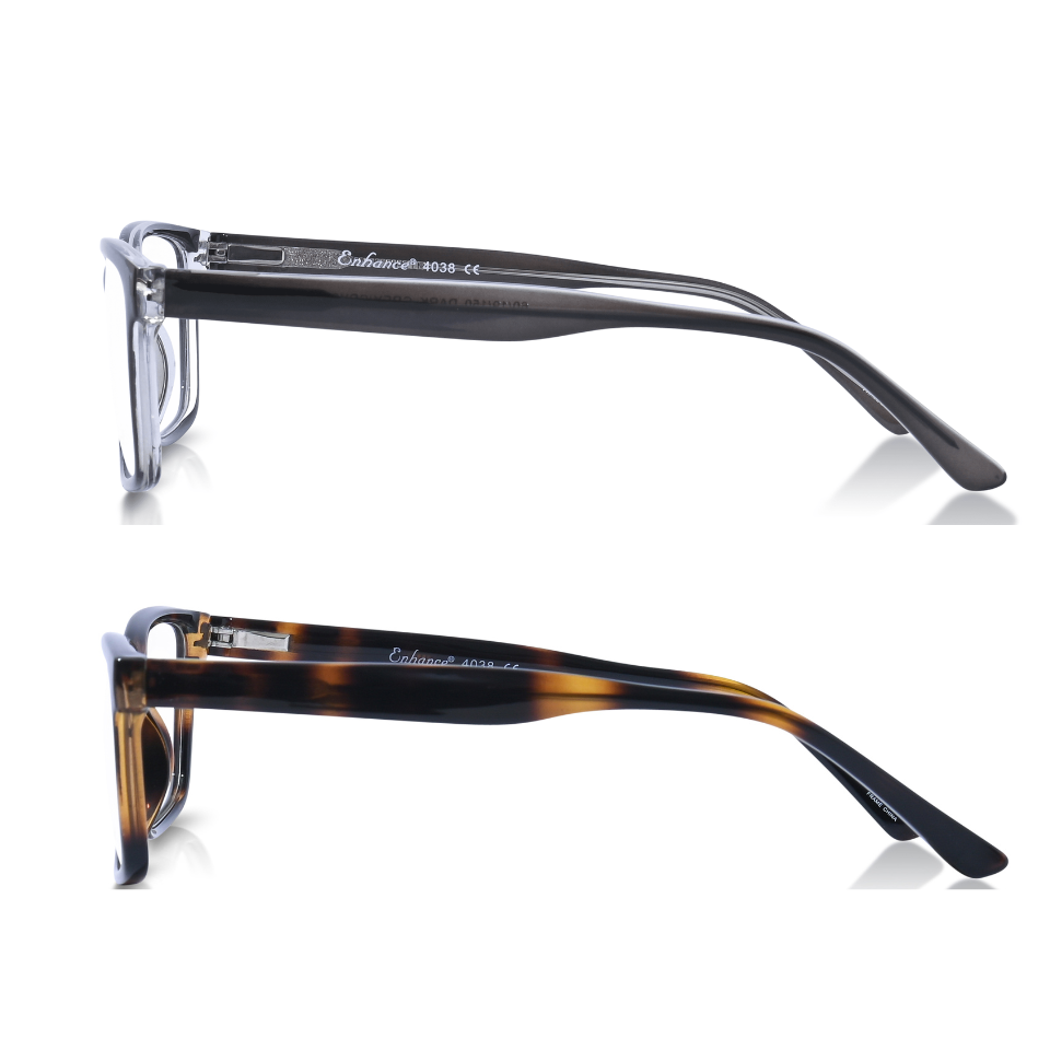 Sharp XXL Blue Light Reading Glasses for Men with XL Fit