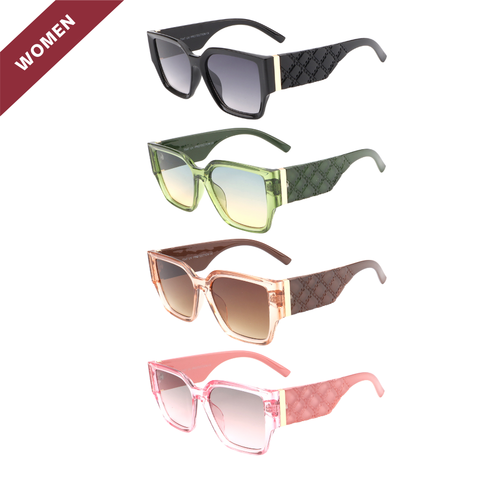 Camila Oversized Square Smoke Lens Women display picture 1