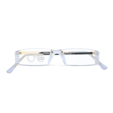 Clear Rimless Crystal Reading Glasses - Park Ave.