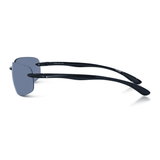 Rimless wrap bifocal sunglass readers- Air Show