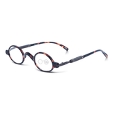 Vintage Round High Power Reading Glasses - Successful