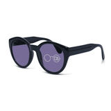 Women's  Hidden Inner Bifocal Sunglass Readers - Jet Set