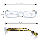 Colorful Half Frame Reading Glasses- Expert