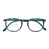 Colorful Round Reading Glasses with matching case - Dakota