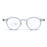 Contemporary Round Optical Reading Glasses-Pop Music