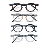 Contemporary Round Optical Reading Glasses-Pop Music
