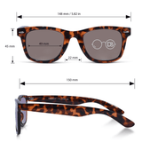 Progressive No Line Sunglass Readers - Sun Down