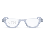 Clear Half Moon Reading Glasses - Cabriolet