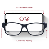 XXL Bifocal Optical Reading Glasses - Big Guy