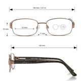 Unique Reading Glasses Metal - Elizabeth