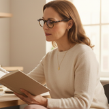 Blues Music - Retro Round Dual-Strength Bifocal Reading Glasses