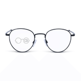 Wire Rim Round Optical Reading Glasses- Boston