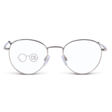 Wire Rim Round Optical Reading Glasses- Boston