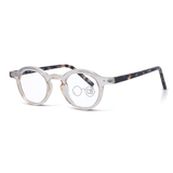 Classical Music High Power Reading Glasses – Vintage Round Frame in Custom +4.00, +5.00, +6.00, +7.00, +8.00, +10.00 Magnification