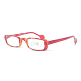 High Power Half Frame Reading Glasses - Kaleidoscope