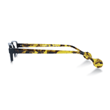 High Power Half Frame Reading Glasses - Kaleidoscope