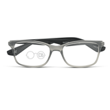 Shelby – Wide Rectangle Dual-Strength Bifocal Extended View Reading Glasses