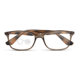 Shelby – Wide Rectangle Dual-Strength Bifocal Extended View Reading Glasses