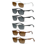 Shelby – Wide Rectangle Dual-Strength Bifocal Extended View Reading Glasses