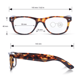 Designer Rectangle Bifocal Readers - Lettura