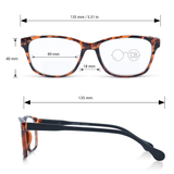 Round Rectangle Bifocal Readers - Astute