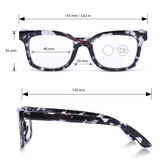 Oversized Thick Bifocal Readers - Serina