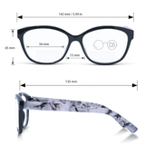 Designer Colorful Bifocal Readers - Starry Night