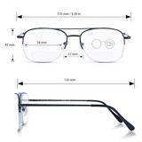 High Power Aviator Rimless Reader - Maverick
