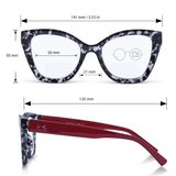 Oversized Cat Eye Reading Glasses - Birman