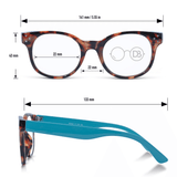 Round Multi-colored Reading Glasses - Iris