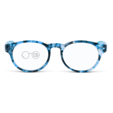 Colorful Round Reading Glasses - Sea Glass