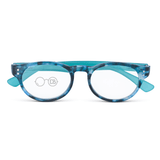 Colorful Round Reading Glasses - Sea Glass