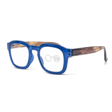 Trendy Thick Framed Square Reading Glasses - Hipster