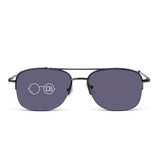 Aviator Rimless Sun Reader - Flight