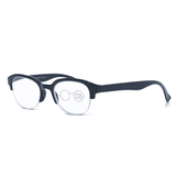 Rimless Lightweight Half Frame Reader - Plume