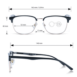 Retro Browline Computer Glasses - Tradecraft