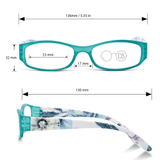 Trendy Rectangle Reading Glasses - Capri