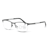 Men's metal frame reading glasses - Keith