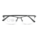 Men's metal frame reading glasses - Keith