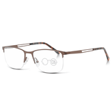Men's metal frame reading glasses - Keith
