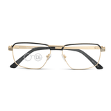 Metal Rectangle Reading Glasses - Deacon