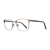 Metal Framed Square Reading Glasses - Jonas