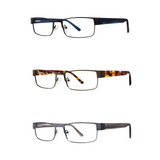 Oversized Designer Reading Glasses - Newsman