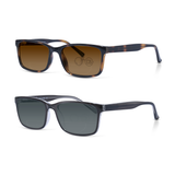 XXL Rectangle Reading Sunglasses - Sharp