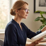 The Bracelet – Round Dual-Strength Bifocal Reading Glasses